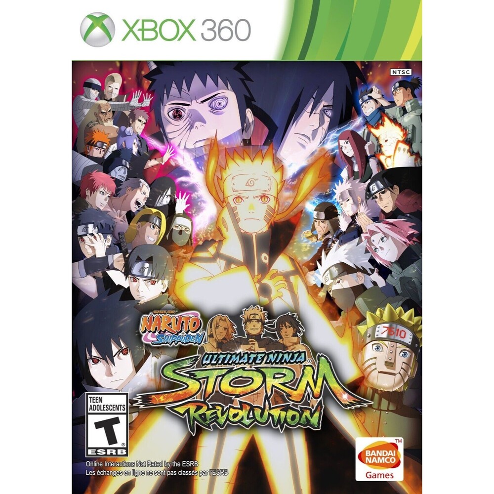 Naruto Shippuden Ultimate Ninja Storm Revolution (Microsoft Xbox 360, 2014)